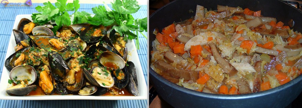 Sauté di cozze o Cassoeula?